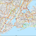 Map Of New York City   Gis Geography Regarding Street Map Of New York City Printable