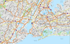Map Of New York City - Gis Geography regarding Street Map of New York City Printable