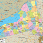 Map Of New York State   New York State Map With Cities, Counties Throughout Printable Map Of New York State With Cities