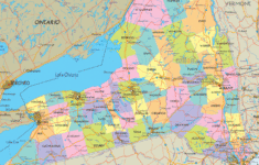 Map Of New York State - New York State Map With Cities, Counties throughout Printable Map of New York State with Cities