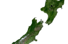 Map Of New Zealand - Cities And Roads - Gis Geography regarding Free Printable Map of New Zealand