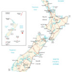 Map Of New Zealand   Cities And Roads   Gis Geography Throughout Free Printable Map Of New Zealand