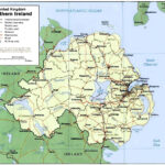 Map Of Northern Ireland With Towns   Northern Ireland Map Cities With Map Of Northern Ireland Towns