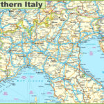 Map Of Northern Italy   Detailed Map Of Northern Italy (Southern Regarding Map Of Northern Italy With Cities