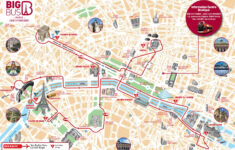 Map Of Paris Tourist Attractions, Sightseeing &amp; Tourist Tour regarding Free Printable Tourist Map of Paris
