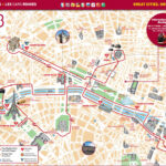 Map Of Paris Tourist Attractions, Sightseeing & Tourist Tour Within Printable Map Of Paris With Tourist Attractions