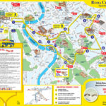 Map Of Rome Tourist Attractions, Sightseeing & Tourist Tour Inside Pdf Printable Walking Map Of Rome