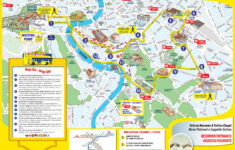 Map Of Rome Tourist Attractions, Sightseeing &amp; Tourist Tour inside Pdf Printable Walking Map of Rome