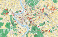 Map Of Rome Tourist Attractions, Sightseeing &amp; Tourist Tour regarding Pdf Printable Walking Map of Rome
