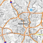 Map Of San Antonio, Texas   Gis Geography Regarding Printable Map Of San Antonio Tx