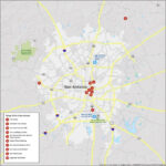 Map Of San Antonio, Texas   Gis Geography Throughout Printable Map Of San Antonio Tx