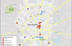 Map Of San Antonio, Texas - Gis Geography with regard to Printable Map Of San Antonio Texas