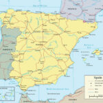 Map Of Spain: Offline Map And Detailed Map Of Spain Intended For Printable Map Of Spain And Portugal With Major Cities