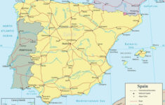 Map Of Spain: Offline Map And Detailed Map Of Spain intended for Printable Map Of Spain And Portugal With Major Cities