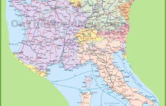 Map Of Switzerland, Italy, Germany And France – Ontheworldmap with regard to Map of Southern France and Northern Italy