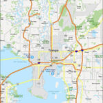 Map Of Tampa, Florida   Gis Geography In Printable Map Of Tampa Bay Area