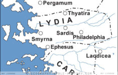 Map Of The 7 Churches Of Revelation (Asia Minor) – Bible History intended for Printable Map Of The Seven Churches Of Revelation