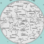 Map Of The Constellations | Star Chart | Hand Drawn | Digital Pertaining To Printable Northern Hemisphere Constellation Map