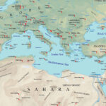 Map Of The Mediterranean Sea   Gis Geography With Regard To Printable Map Of Mediterranean Sea