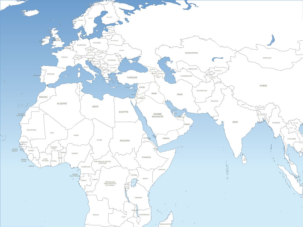 Map Of The Middle East, Maghreb, Europe, Arab Countries And with regard to Map of Middle East and Europe and Asia