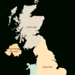 Map Of The United Kingdom   Gis Geography With Regard To Map Of England Ireland Scotland Wales And France