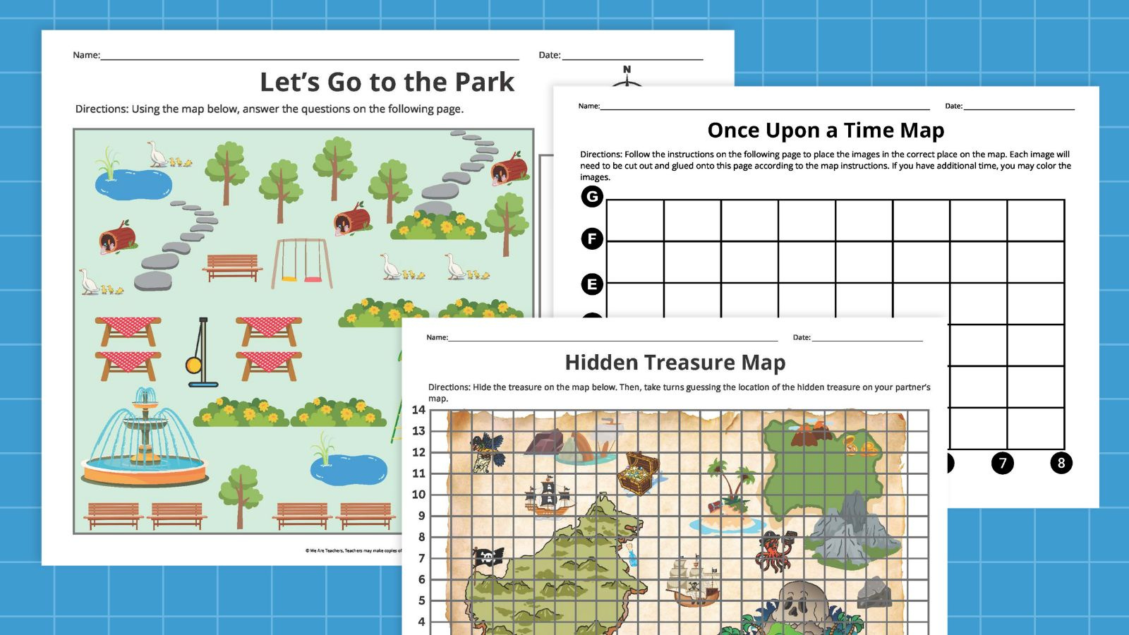 Map Skills Worksheets (Free Printable Bundle) regarding Free Printable Map Skills Worksheets