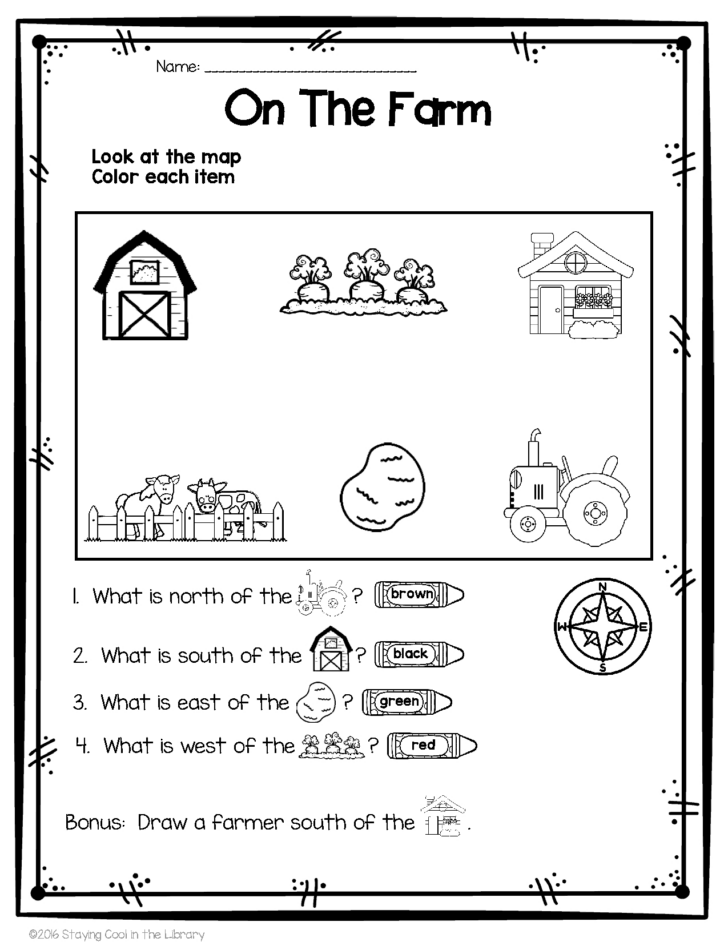 Free Printable Map Skills Worksheets