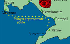 Maps Bay Of Naples with Map Of Italy With Cities Pompeii