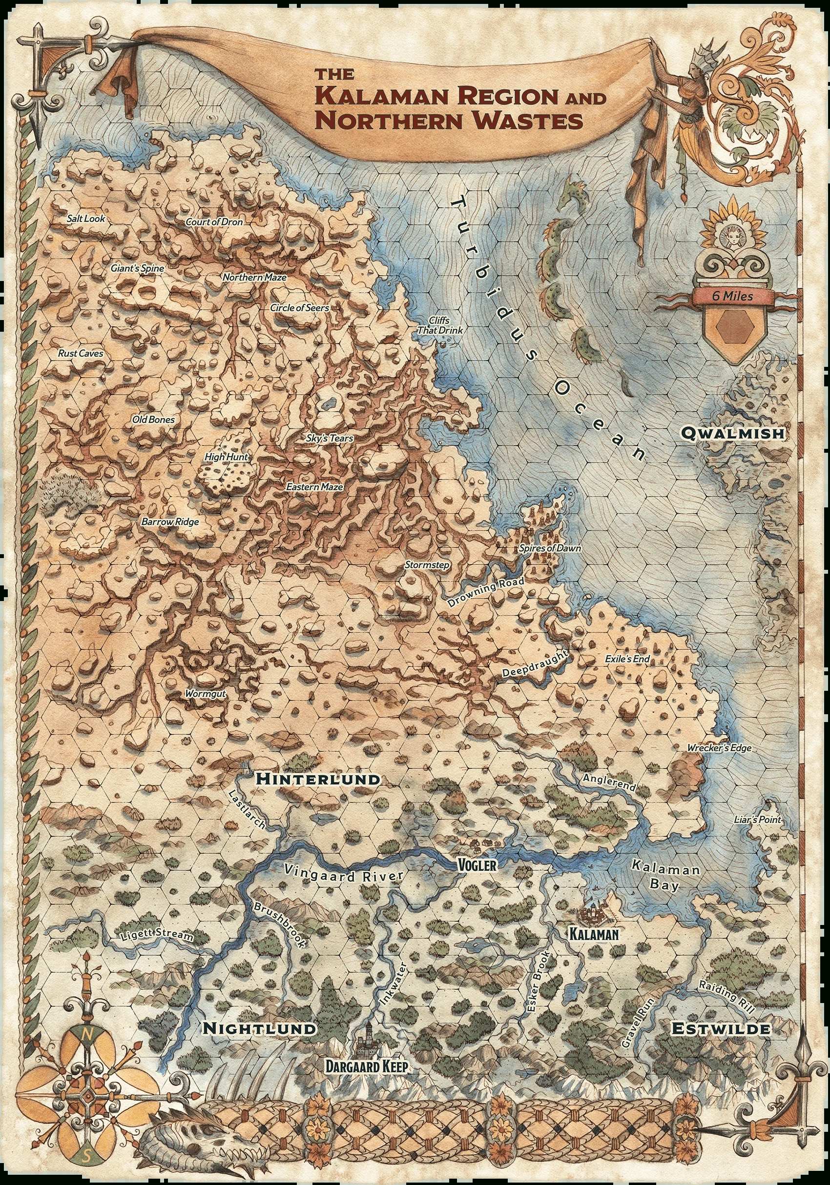 Maps - Dragonlance: Shadow Of The Dragon Queen - 5Etools throughout Hoard Of The Dragon Queen Printable Maps