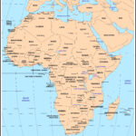Maps Of Africa Regarding Free Printable Map Of Africa With Countries