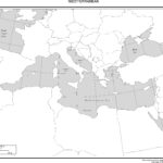 Maps Of Europe Intended For Printable Blank Map Of Mediterranean