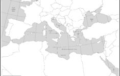Maps Of Europe intended for Printable Blank Map of Mediterranean