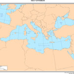 Maps Of Europe With Regard To Printable Blank Map Of Mediterranean