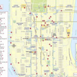 Maps Of New York Top Tourist Attractions   Free, Printable Intended For Free Printable Walking Map Of New York City