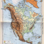 Maps Of North America And North American Countries | Political Regarding Topographical Map Of North And South America