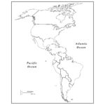 Maps Of The Americas, Page 2 With Outline Map Of Western Hemisphere