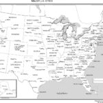 Maps Of The United States Inside Free Printable Us Map With Cities And States