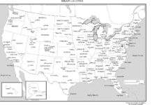 Maps Of The United States within Printable Map United States Major Cities