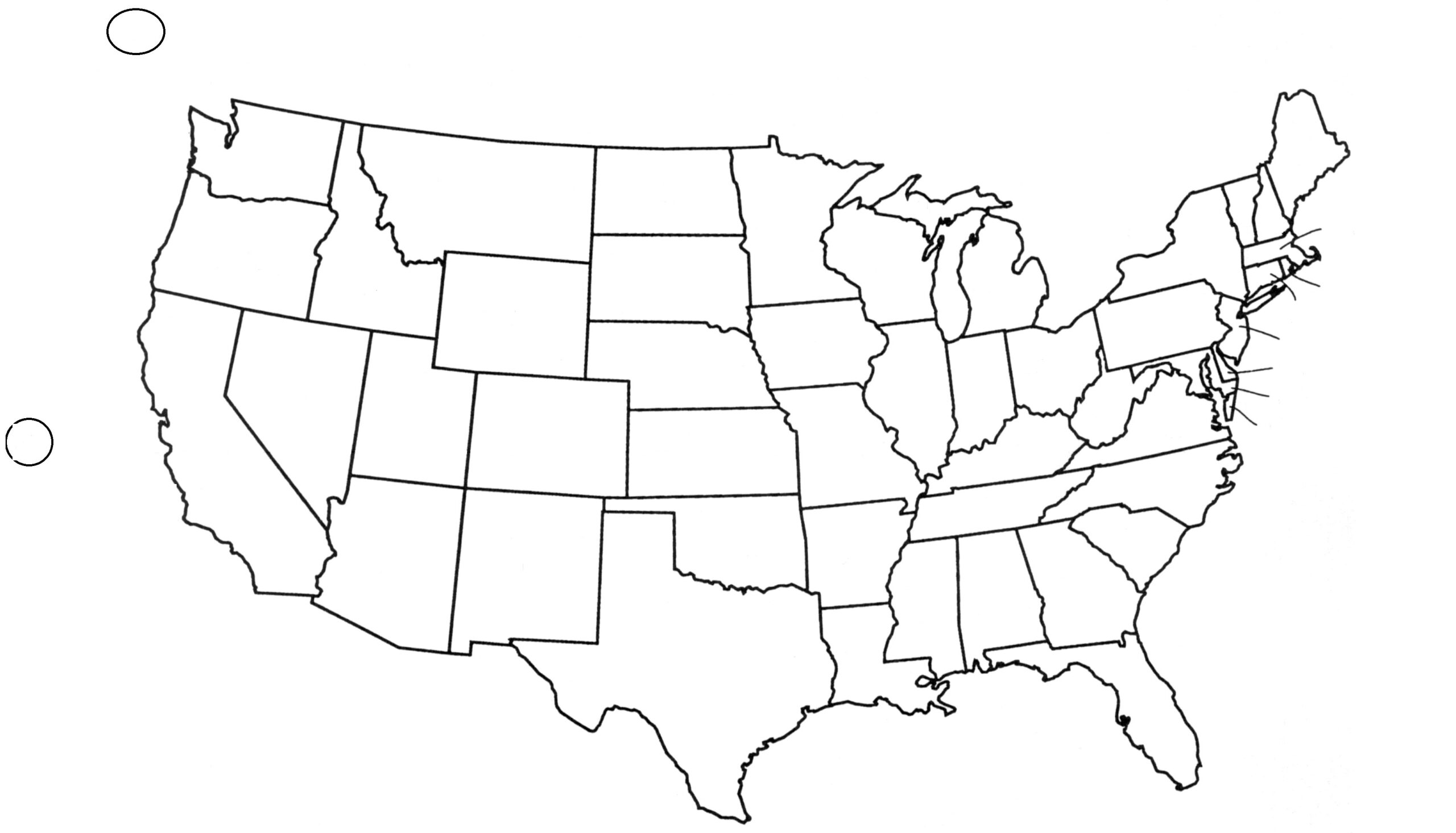 Maps To Accompany The Journey Across America Games pertaining to Map Of United States Outline Printable