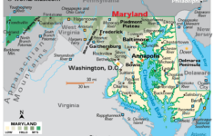 Maryland Maps & Facts – World Atlas in Ocean City Maryland Map Printable