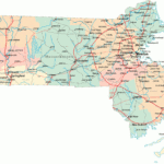 Massachusetts Road Map   Ma Road Map   Massachusetts Highway Map Throughout Printable Map Of Massachusetts Cities And Towns