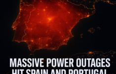 Massive Power Outages Hit Spain And Portugal: Europe Faces in Map Of Power Outage In Spain And Portugal Today
