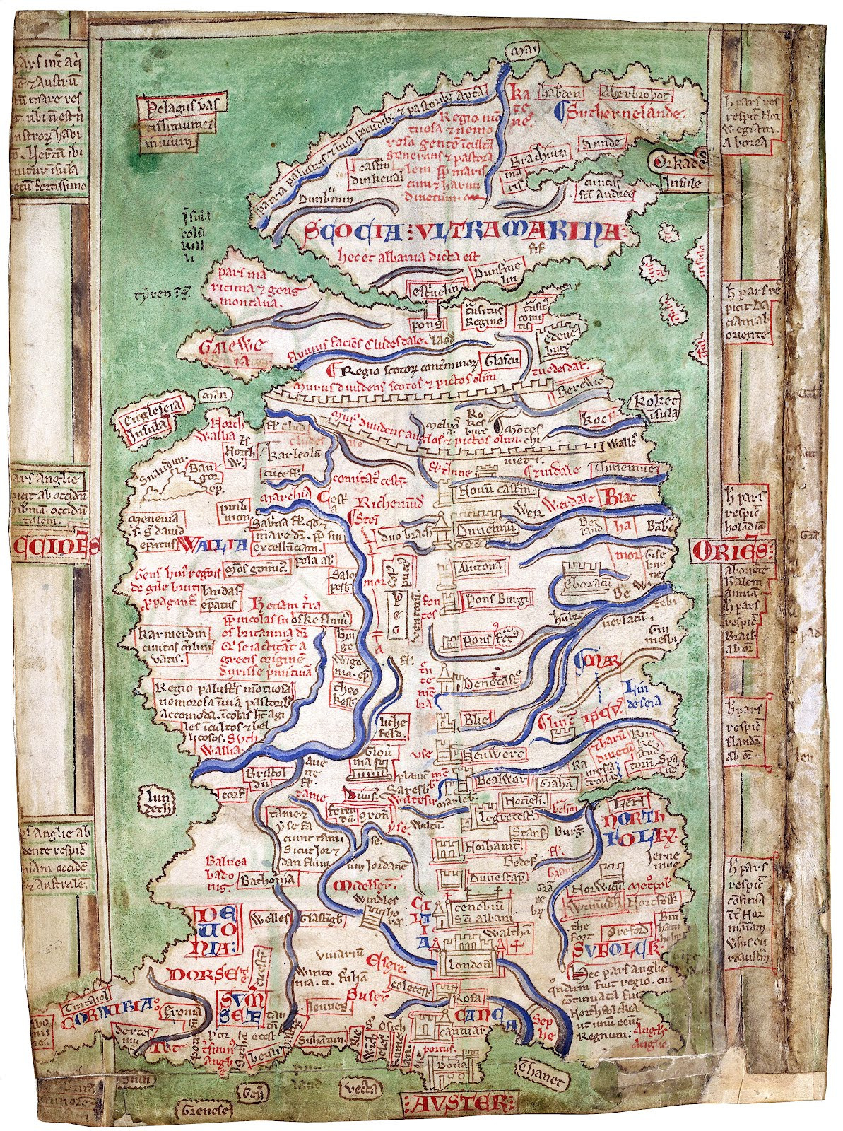 Medieval Maps Of Scotland | Professor Sarah Peverley with Medieval Map Of England And Scotland