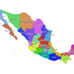 Mexico Labeled Map | Labeled Maps With Free Printable Map Of Mexico With States