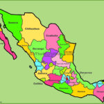Mexico States Map   List Of States Of Mexico   Ontheworldmap With Free Printable Map Of Mexico With States