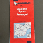 Michelin Map, Spain & Portugal, Sheet 990, 1982 Throughout Michelin Map Of Spain And Portugal