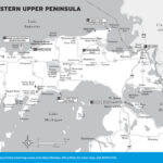 Michigan | Moon Travel Guides Within Printable Map Of Upper Peninsula Michigan
