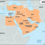 Middle East | Map, Countries, West Asia, History, Conflict Inside Map Of Middle East And Europe And Asia