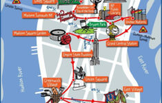 Midtown Manhattan Tourist Map – Midtown Manhattan regarding Tourist Printable Map of Midtown Manhattan