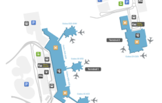Milan Airport (Mxp) – Terminal Map | Airportmaps regarding Map Of Malpensa Airport Italy